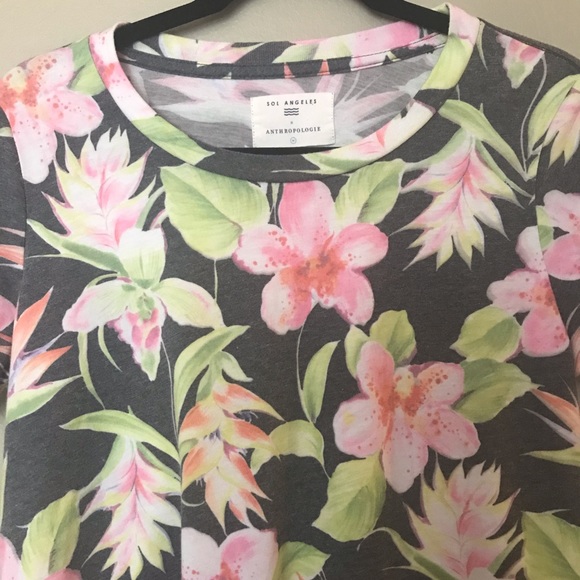 Sol Ángeles Vintage Tropical Tee, Medium - Picture 2 of 4